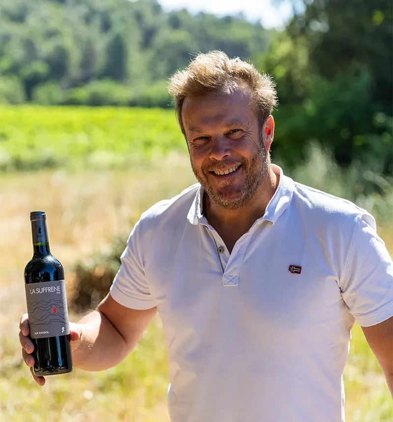 Vigneron du domaine la Suffrene