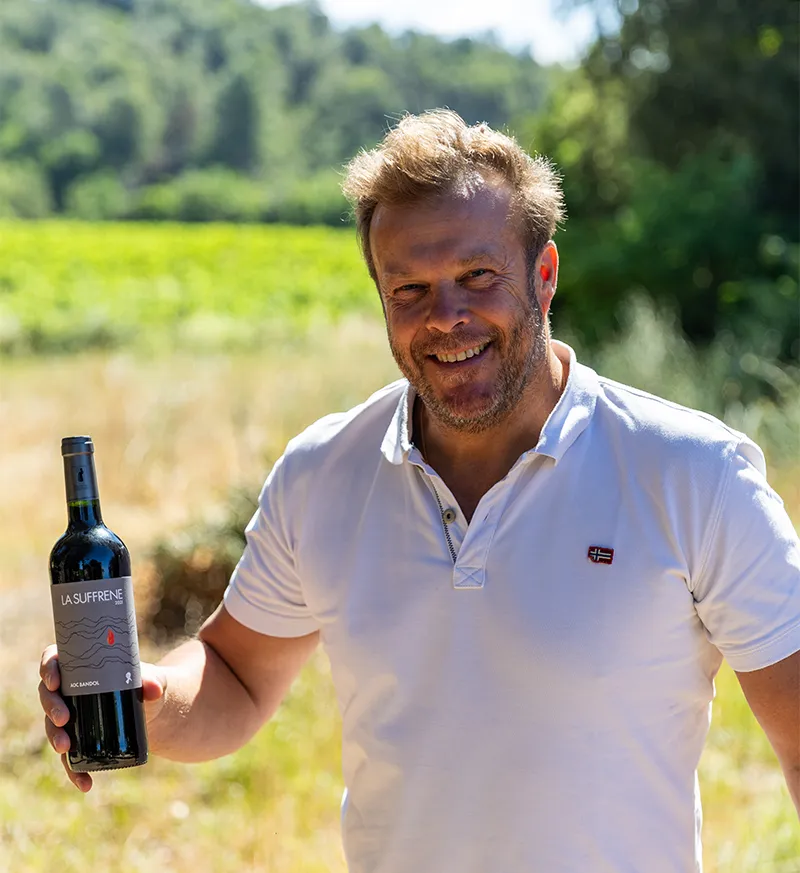 Vigneron du domaine la Suffrene