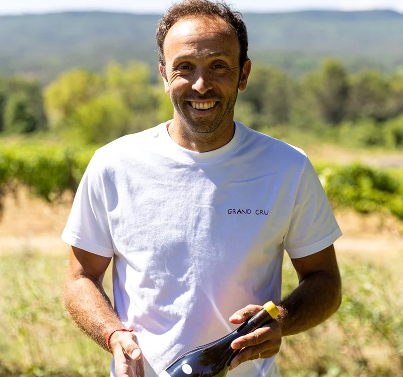 Jean Laburthe, vigneron du Château de Malherbe