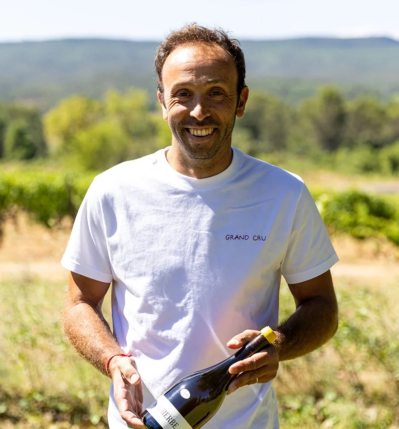 Jean Laburthe, vigneron du Château de Malherbe
