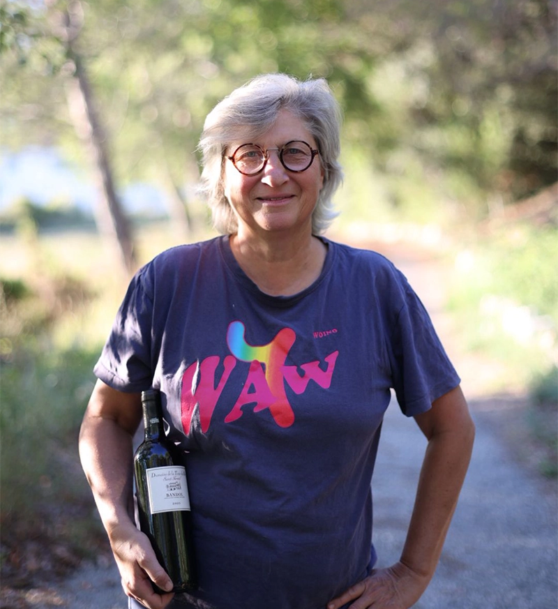 Agnès Henry, vigneronne du domaine La Tour du Bon