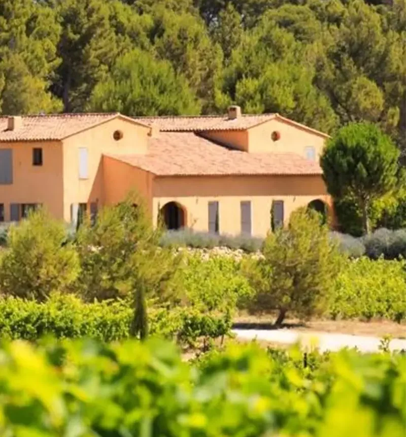 La bâtisse de la villa minna