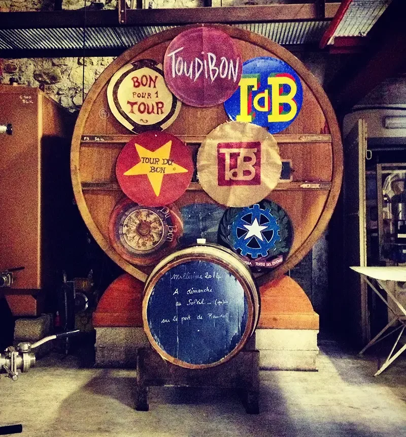 Cave du domaine de La Tour du Bon