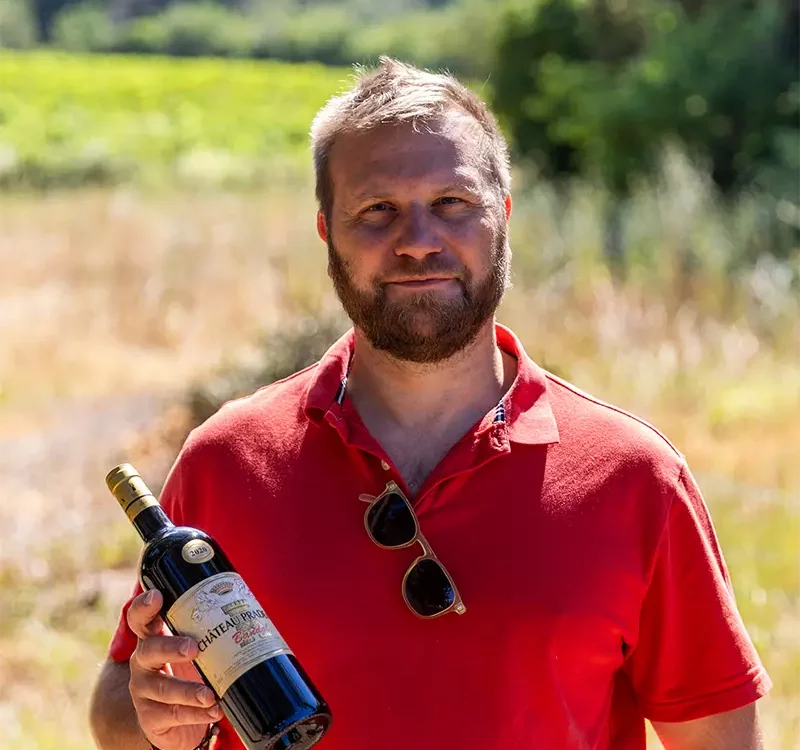 Vigneron du château de pradeaux