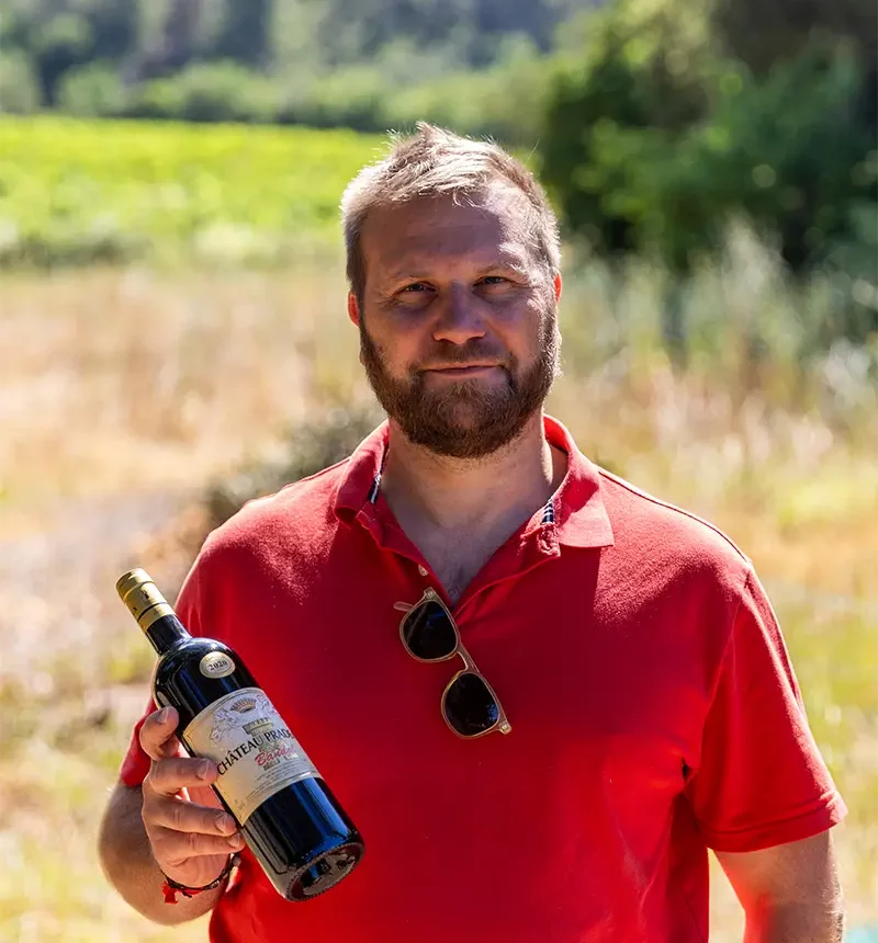 Vigneron du château de pradeaux