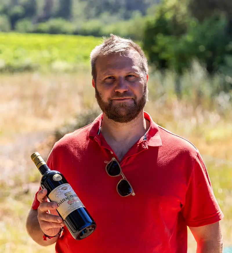 Vigneron du château de pradeaux