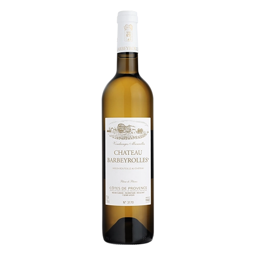 cuvée blanc du château de barbeyrolles
