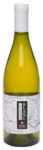 La cuvée blanc du domaine henri milan