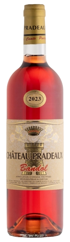 La cuvée rosé du château de pradeaux