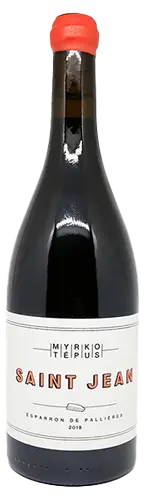 La cuvée rouge du domaine de myrko tepus