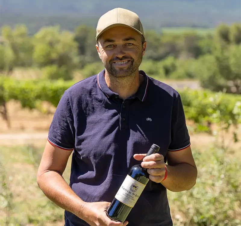 Vigneron du château saint anne