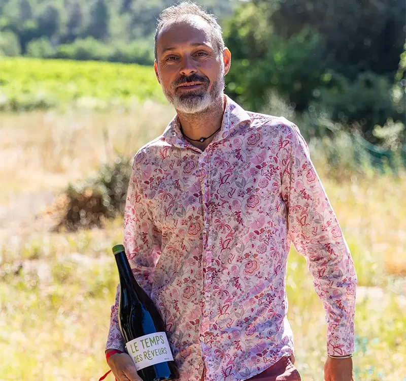Vigneron du domaine le temps des rêveurs
