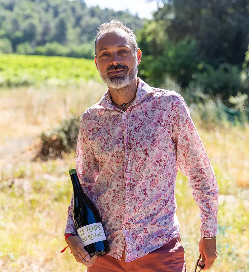 Vigneron du domaine le temps des rêveurs