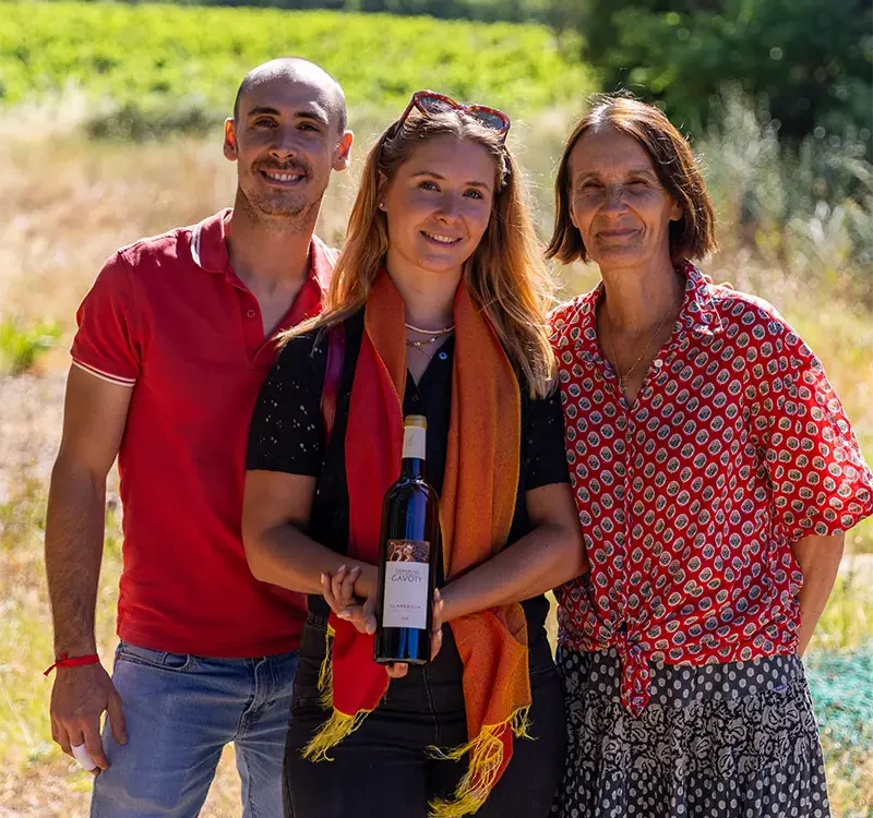 Les vignerons du domaine Gavoty