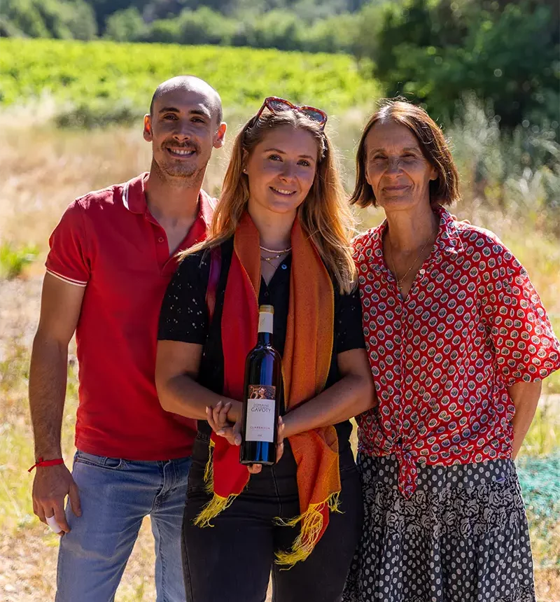 Les vignerons du domaine Gavoty