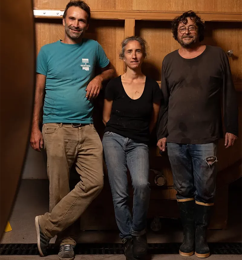 Les vignerons du domaine les oeuvres vives