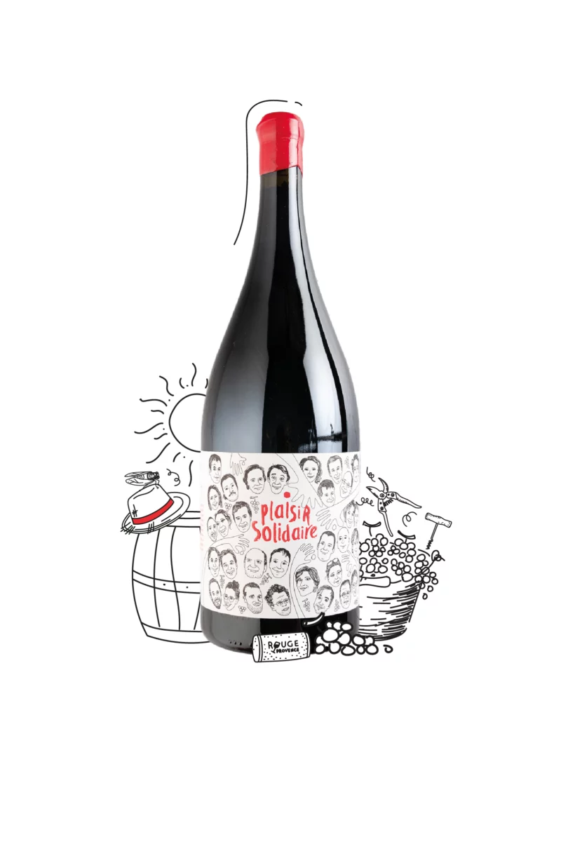 La cuvée plaisir solidaire de Rouge Provence